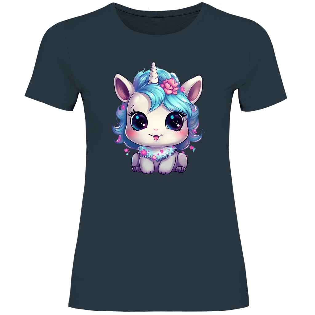 Damen T-Shirt unicorn-02