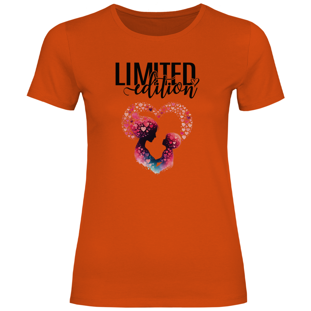 Damen T-Shirt mutter mit kind-03