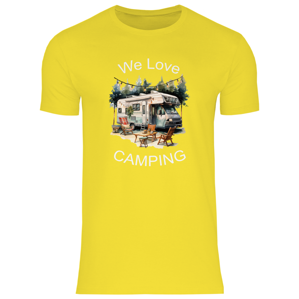 Herren T-Shirt we love camping-01