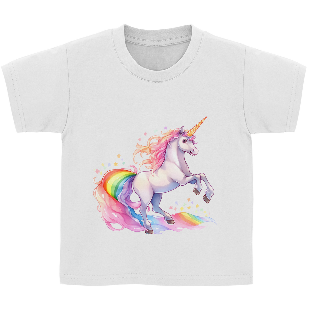 Kinder Basic T-Shirt unicorn-03