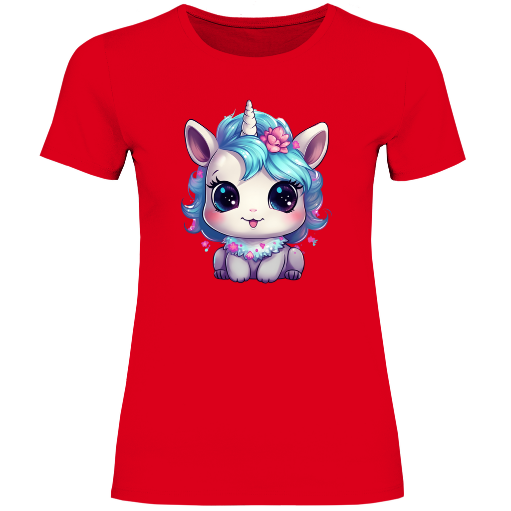 Damen T-Shirt unicorn-02