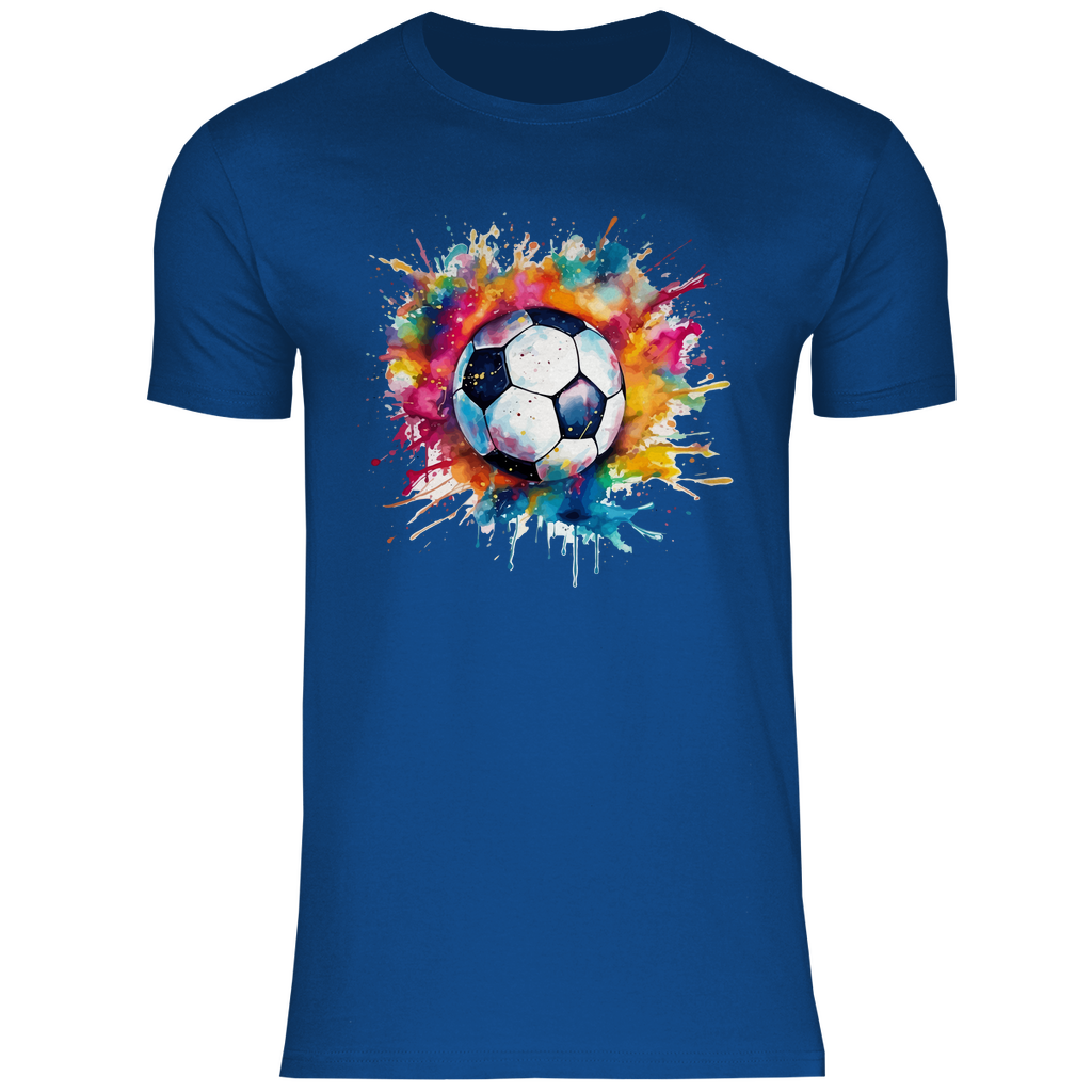 Herren T-Shirt Fußball-01