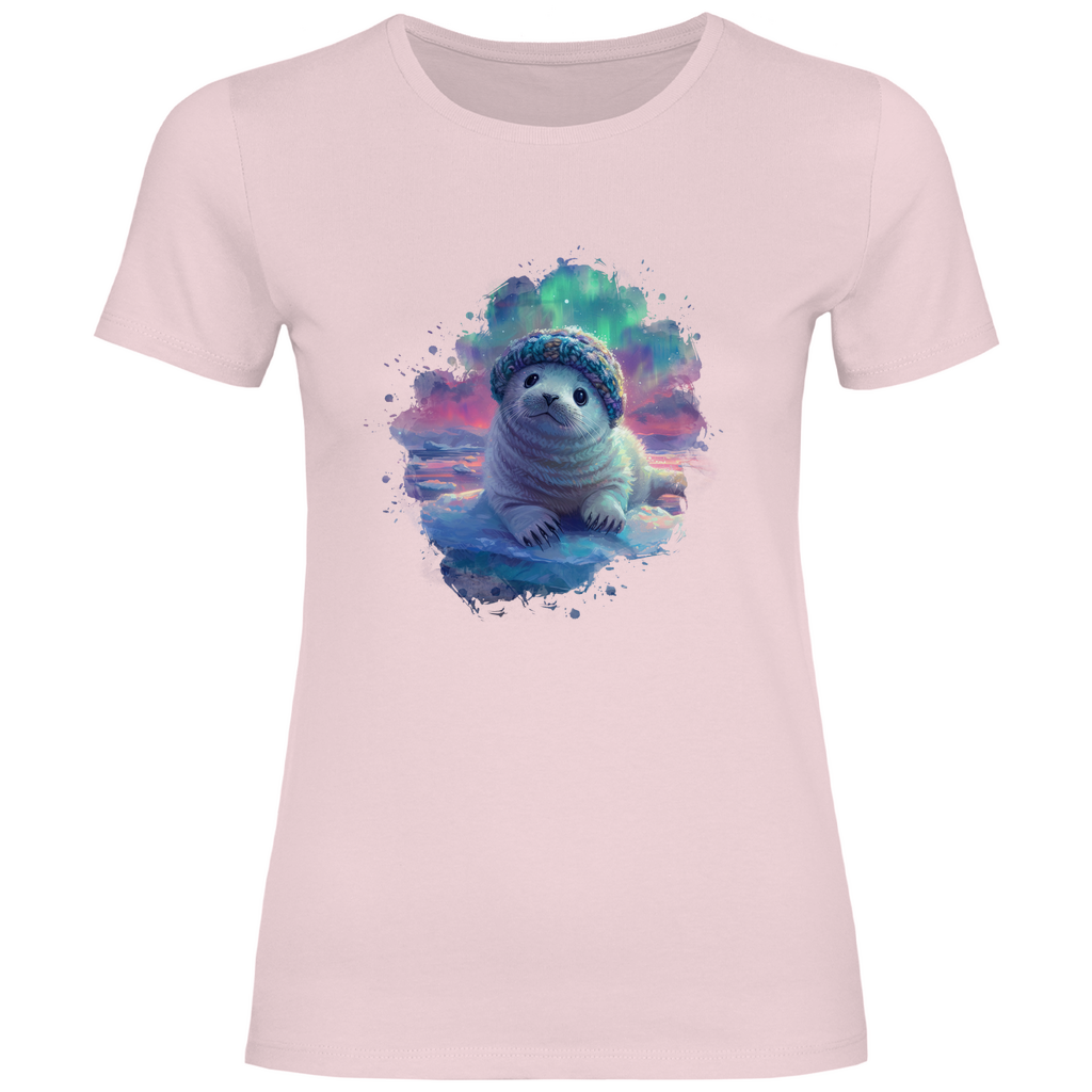 Damen T-Shirt Seehund-02