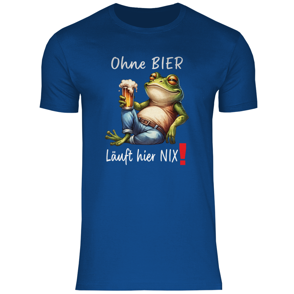 Herren T-Shirt Ohne Bier-01