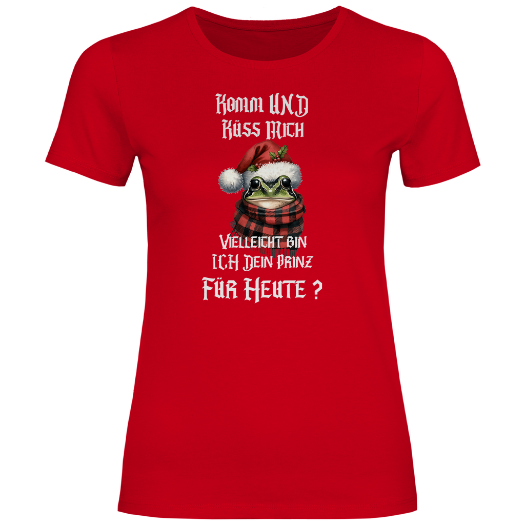 Damen T-Shirt Frosch-01