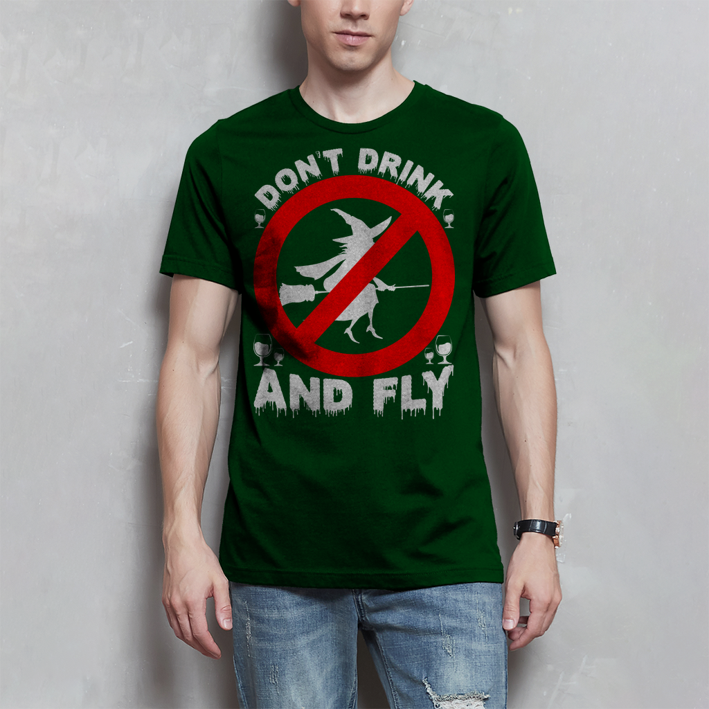 Herren T-Shirt dont drink and fly