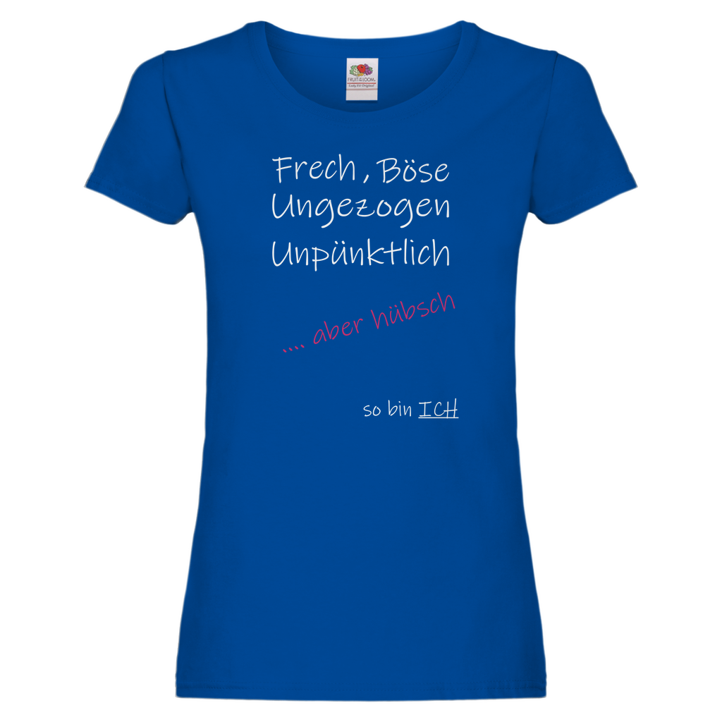 Damen Promo T-Shirt Spruch0008W