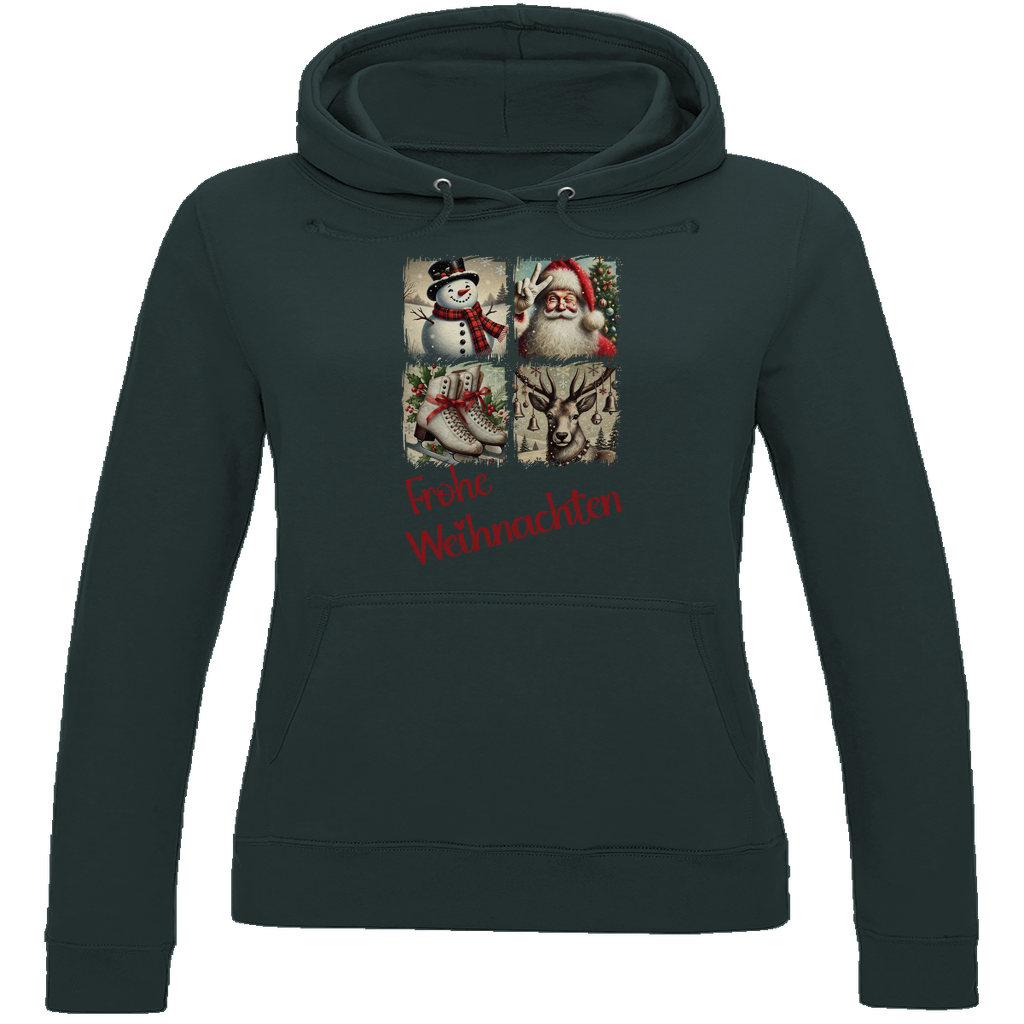 Damen Hoodie weihnachten-10