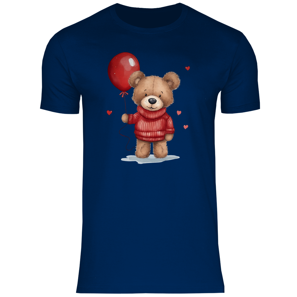 Herren T-Shirt Teddybär-01