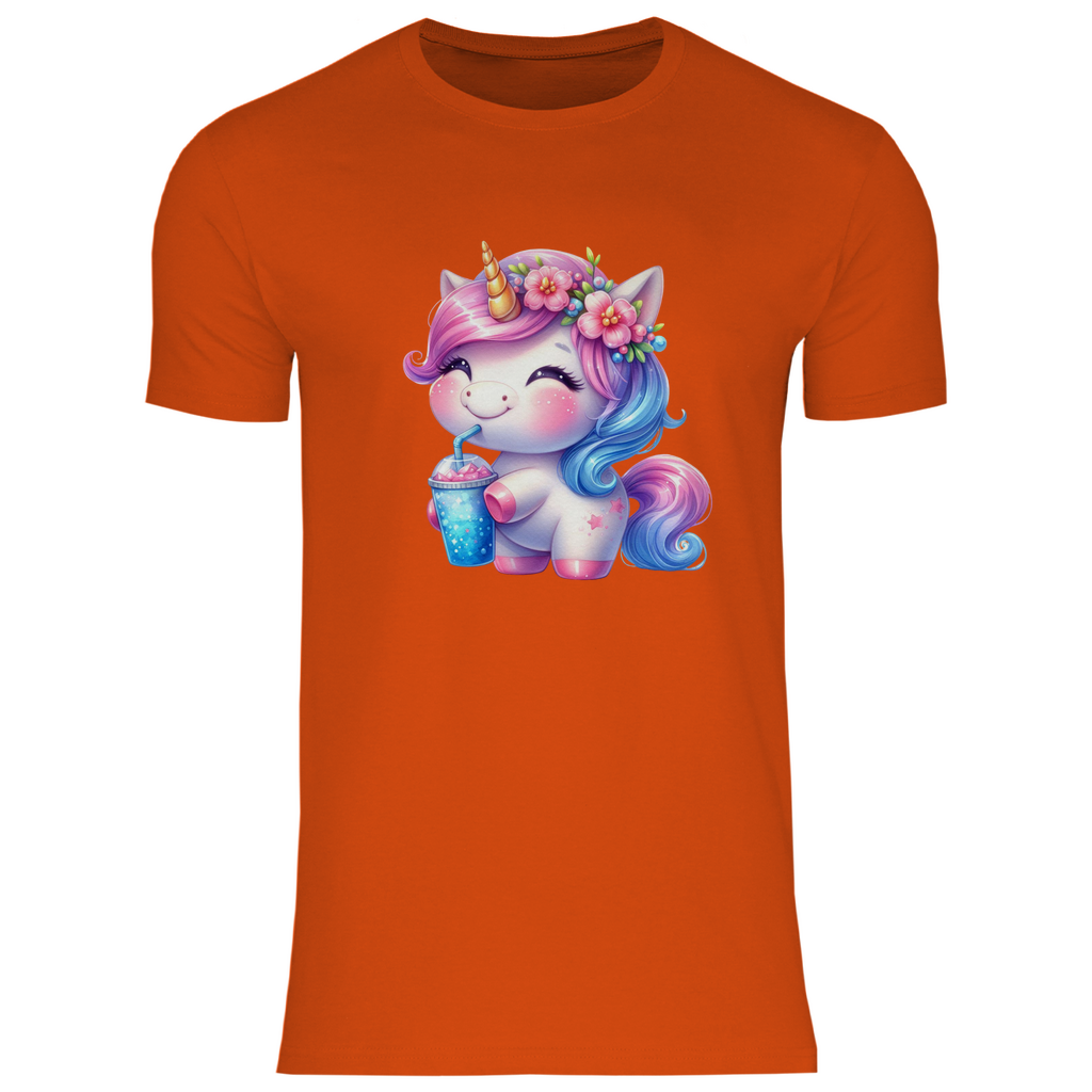Herren T-Shirt kinder-einhorn-01