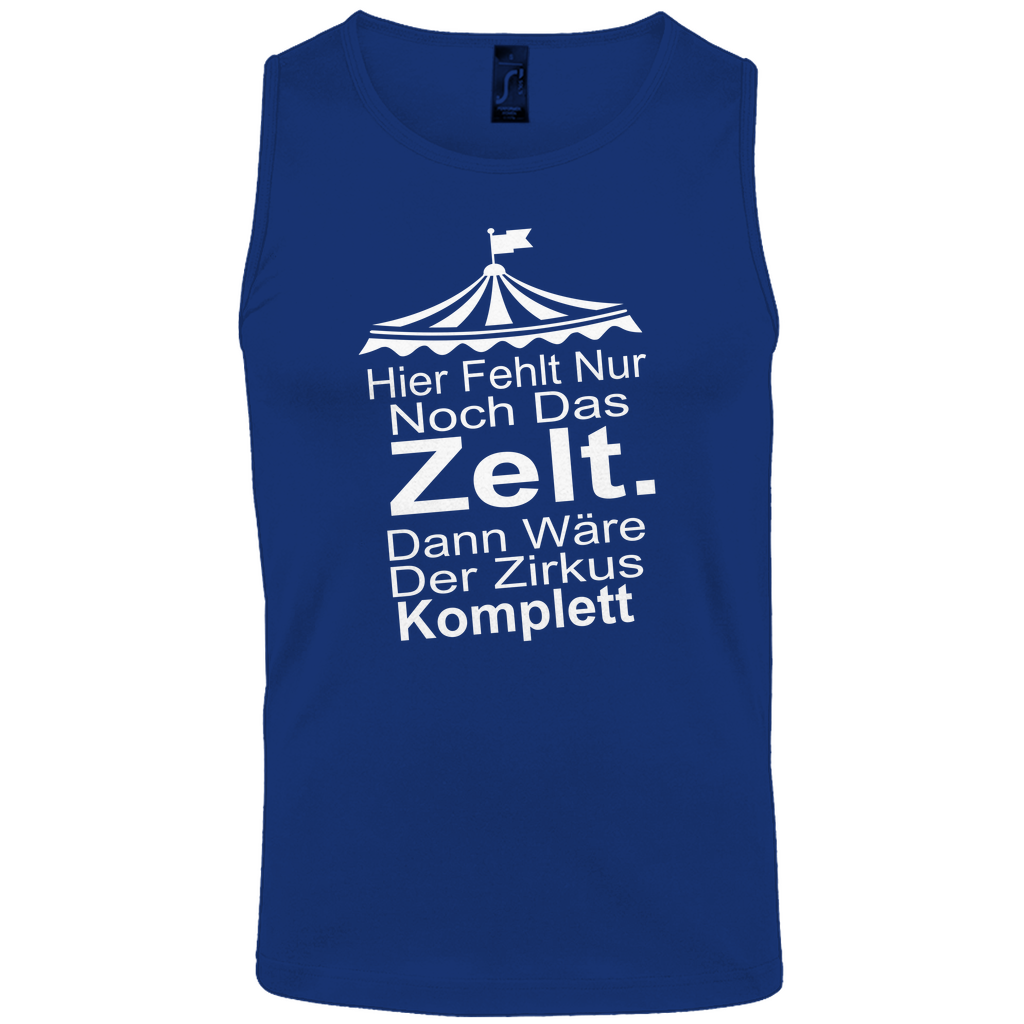 Herren Basic Tank Top hier fehlt nur noch-w