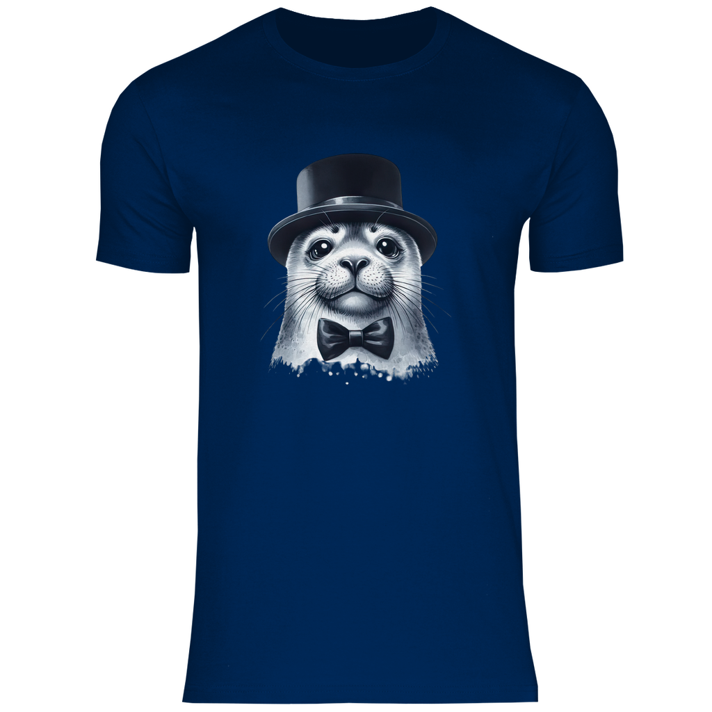 Herren T-Shirt Seehund-03