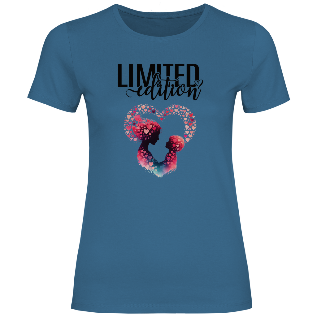 Damen T-Shirt mutter mit kind-03