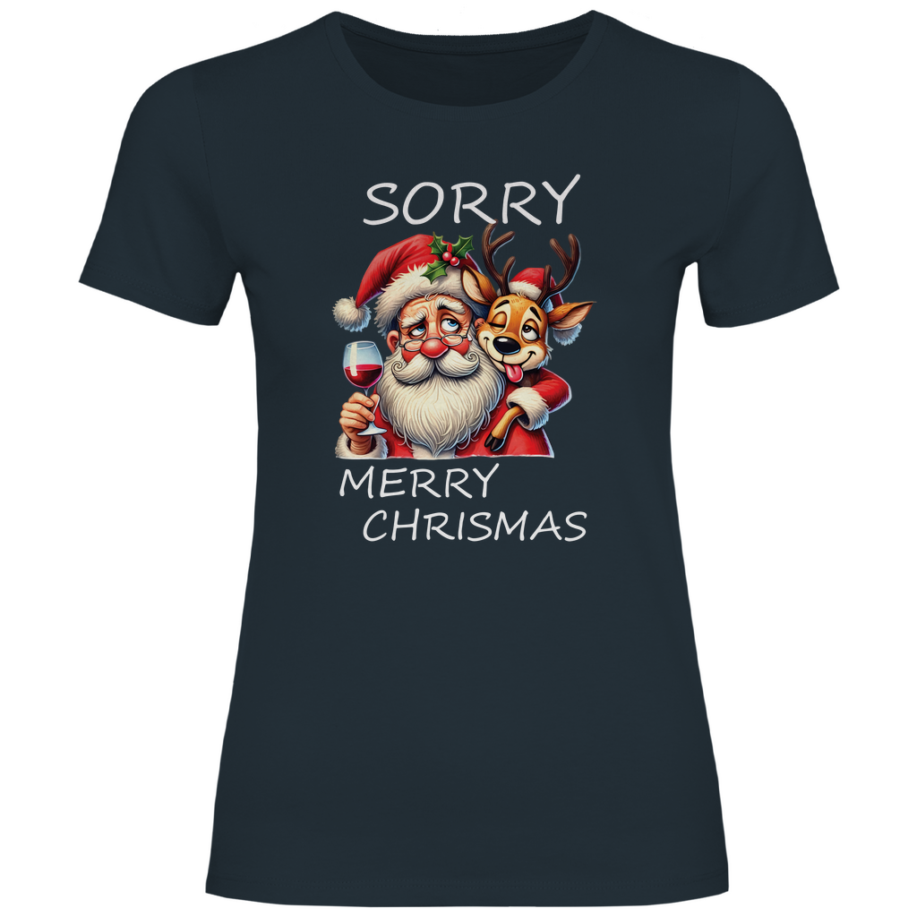 Damen T-Shirt weihnachten-13