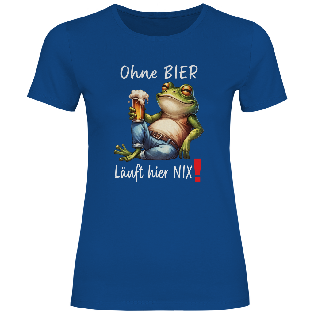 Damen T-Shirt Ohne Bier-01