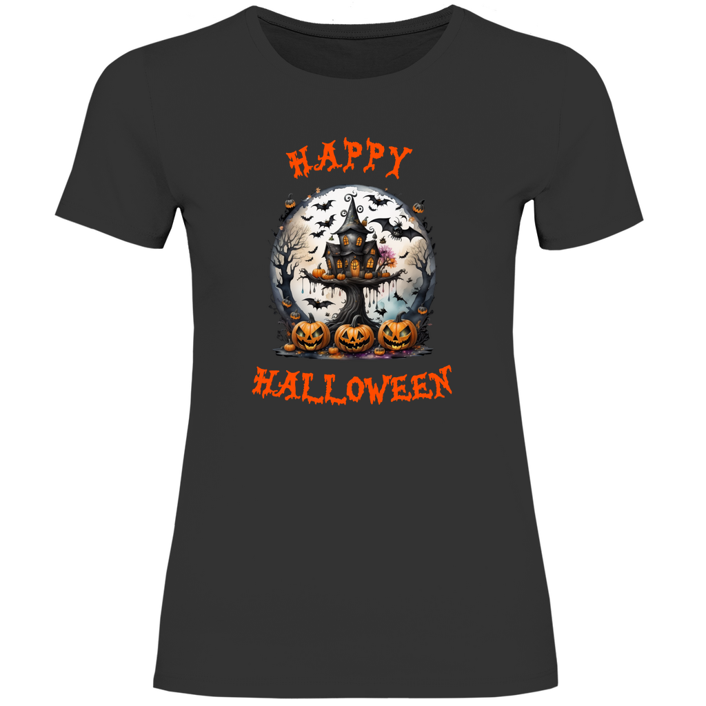 Damen T-Shirt HALLOWEEN-12