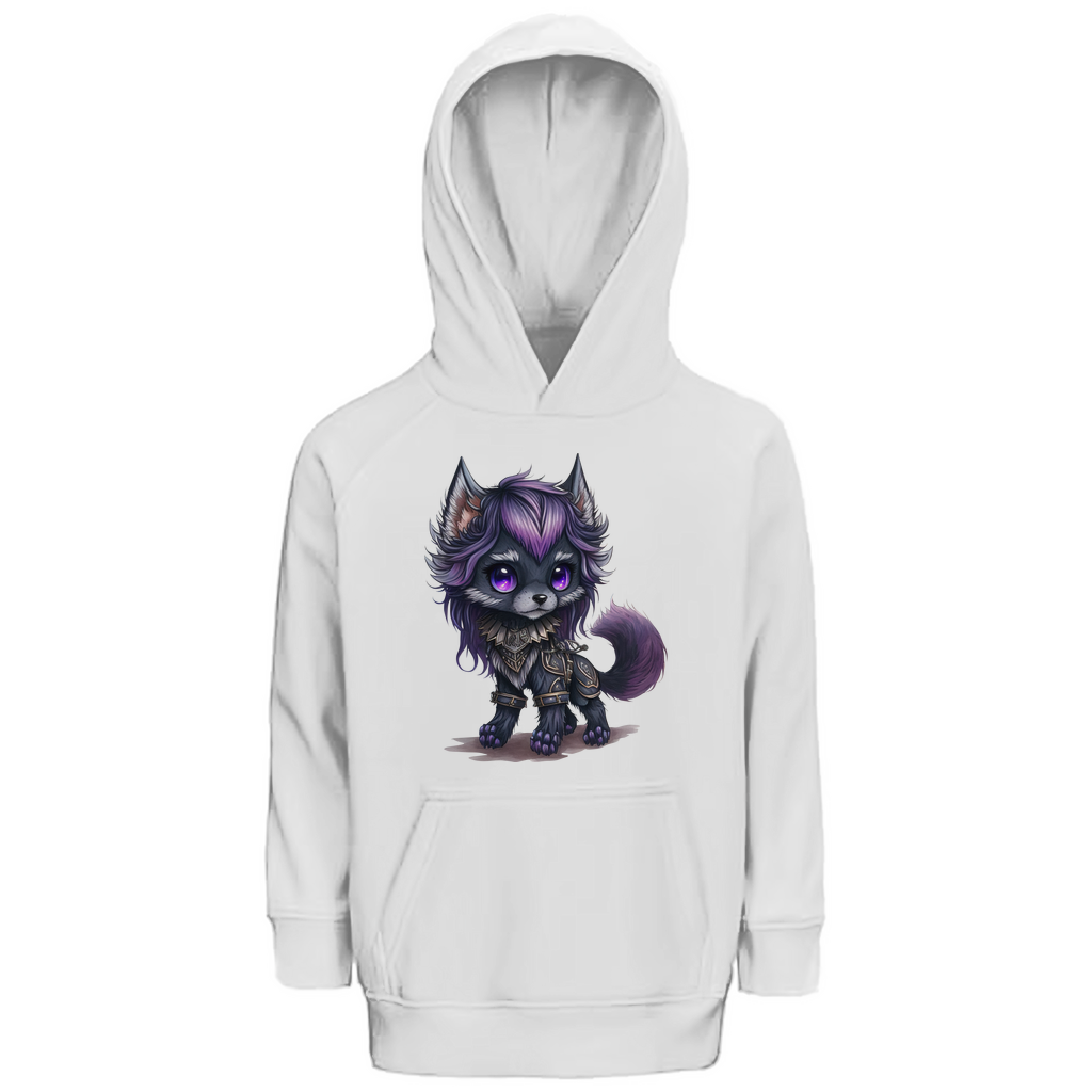 Kinder Premium Bio Hoodie wolf 02