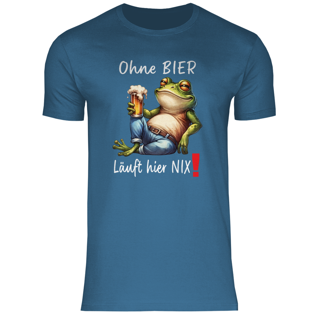 Herren T-Shirt Ohne Bier-01