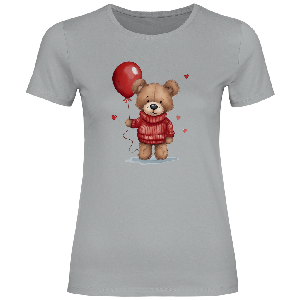 Damen T-Shirt Teddybär-01
