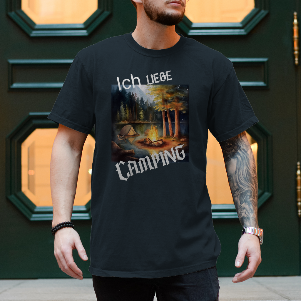 Herren T-Shirt Camping-01