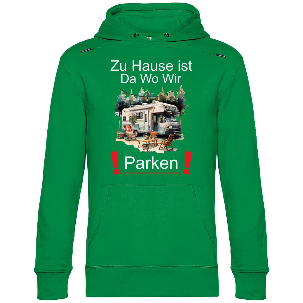 Herren Promo Hoodie zu hause ist da wo wir parken-02 Camping