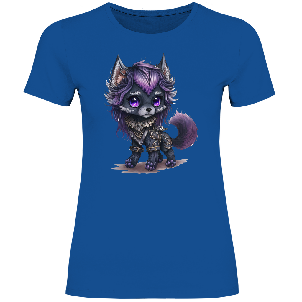 Damen T-Shirt wolf 02