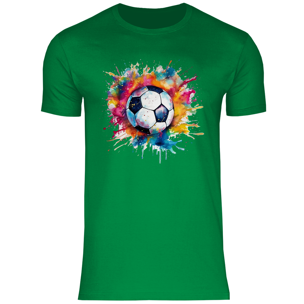 Herren T-Shirt Fußball-01