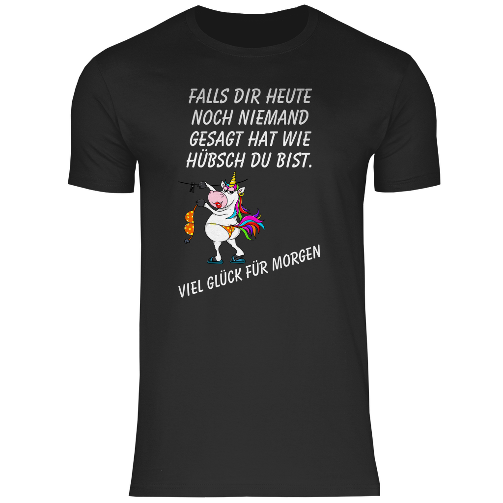 Herren T-Shirt wie hübsch