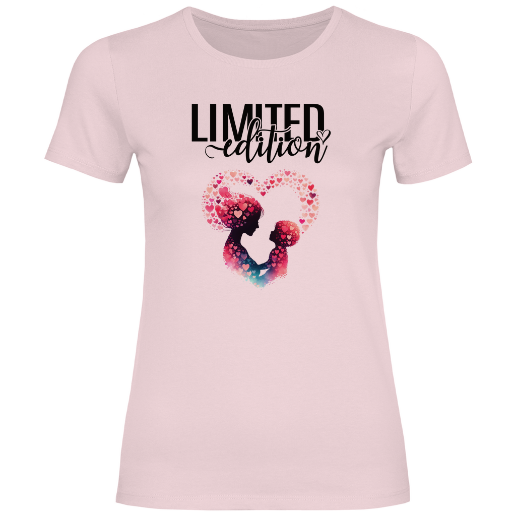 Damen T-Shirt mutter mit kind-03