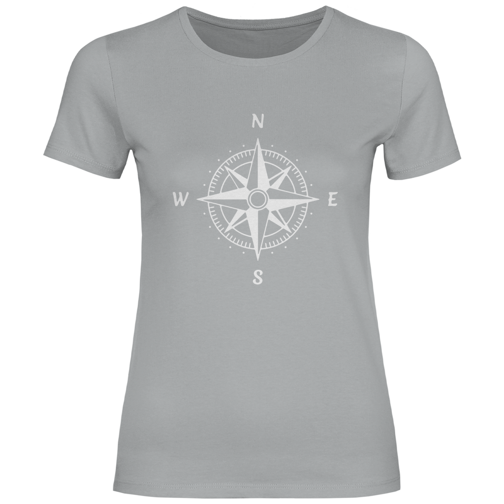 Damen T-Shirt Sailing-kompass-01