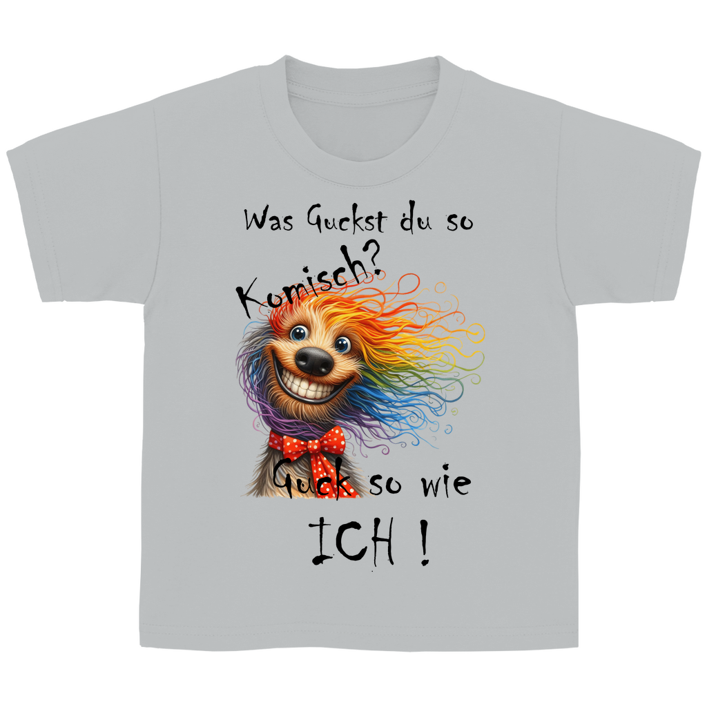 Kinder Basic T-Shirt was kuckst du ? 03S