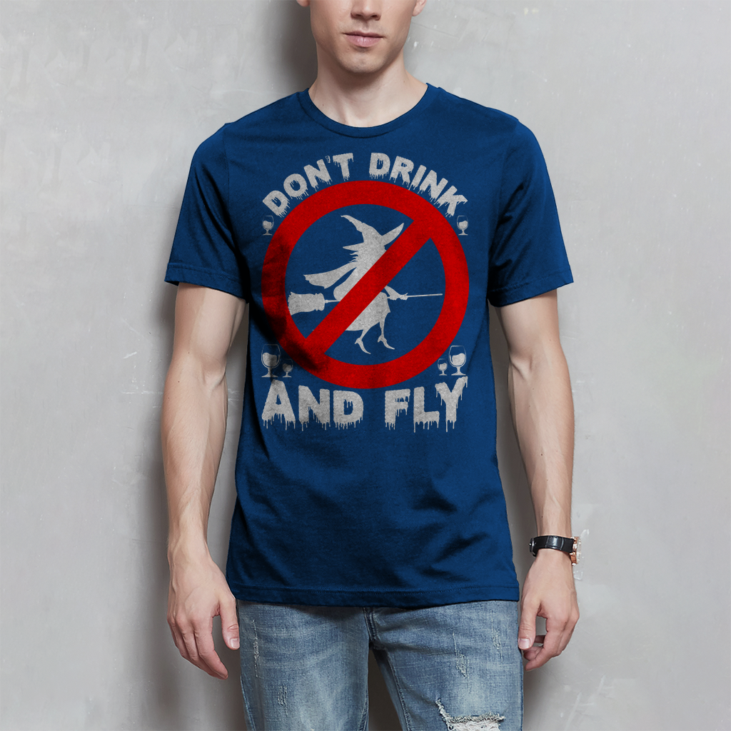 Herren T-Shirt dont drink and fly