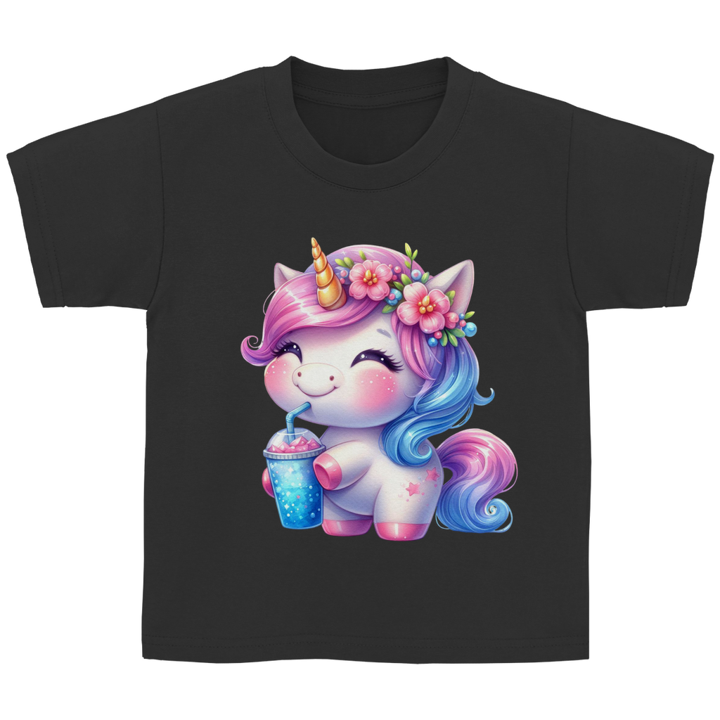 Kinder Basic T-Shirt kinder-einhorn-01