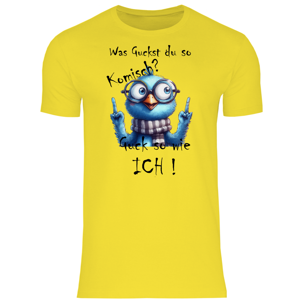 Herren T-Shirt was kuckst du ? 02S