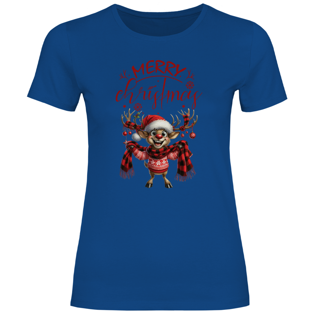 Damen T-Shirt weihnachten-12
