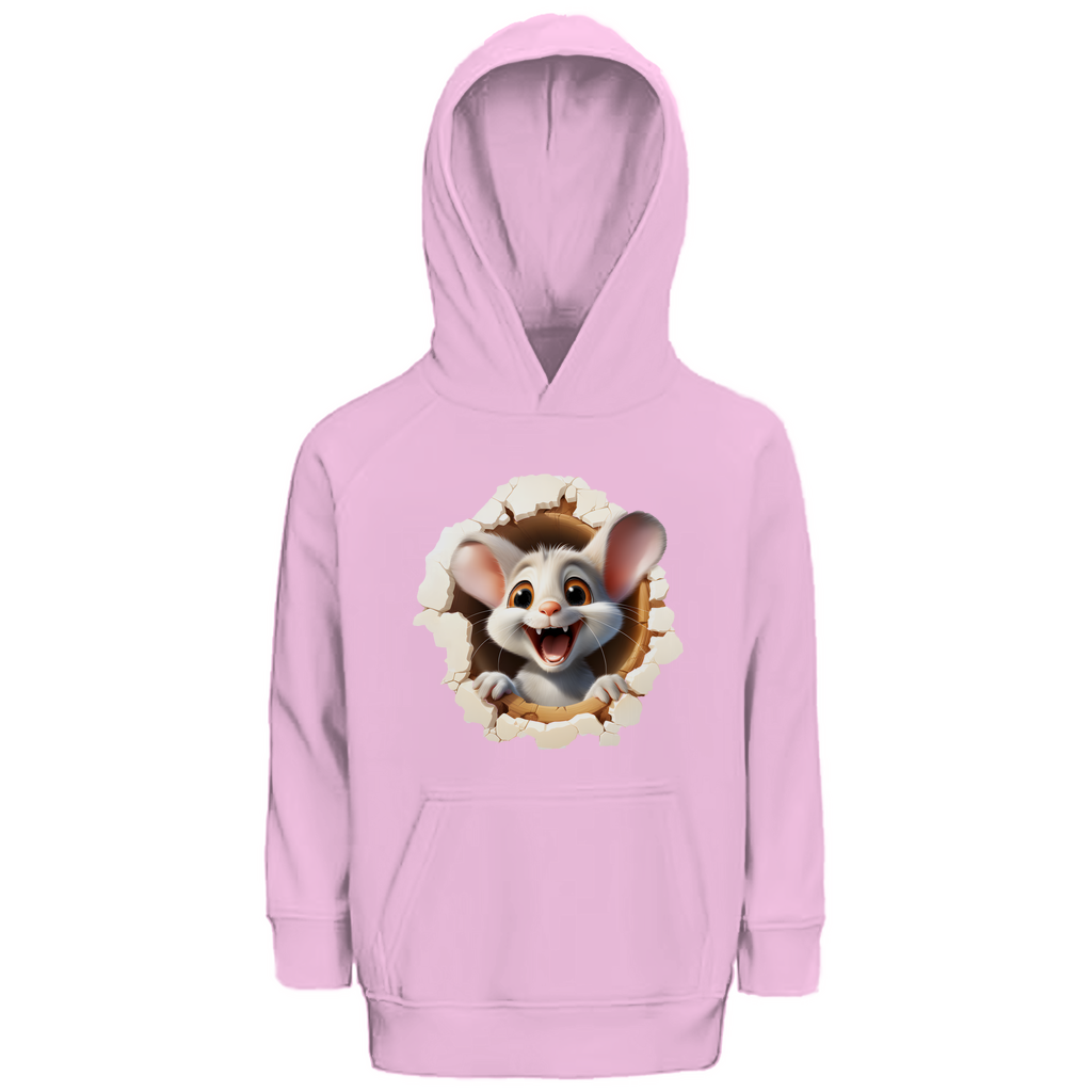 Kinder Premium Bio Hoodie maus-01