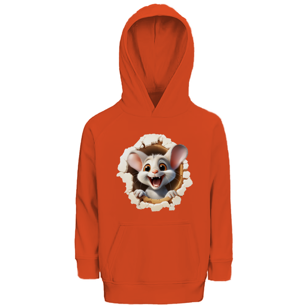 Kinder Premium Bio Hoodie maus-01
