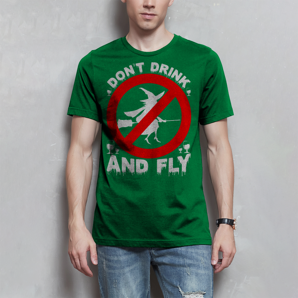 Herren T-Shirt dont drink and fly