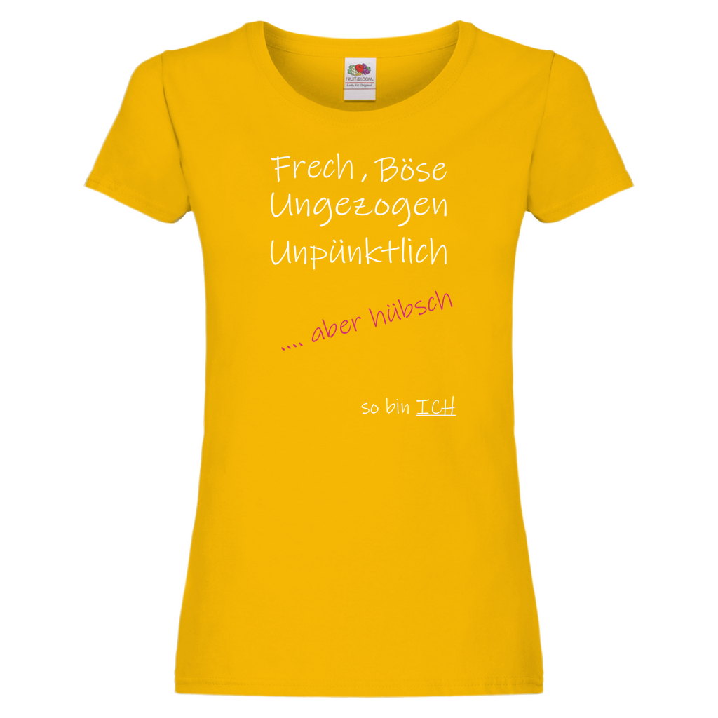 Damen Promo T-Shirt Spruch0008W