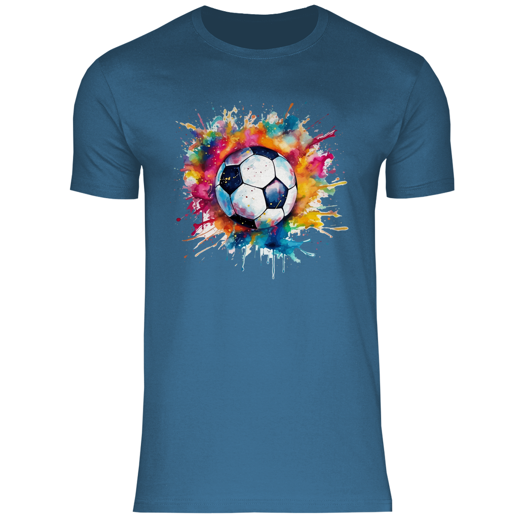 Herren T-Shirt Fußball-01