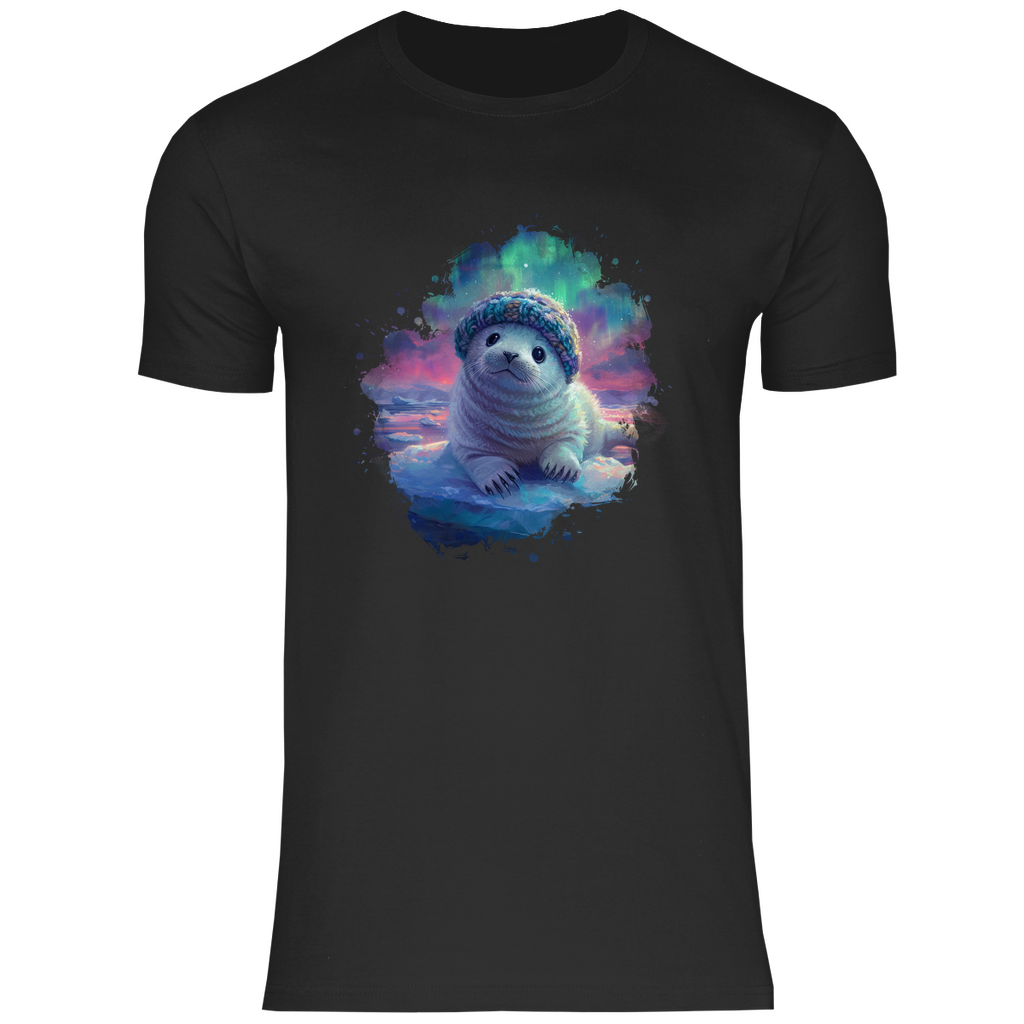 Herren T-Shirt Seehund-02