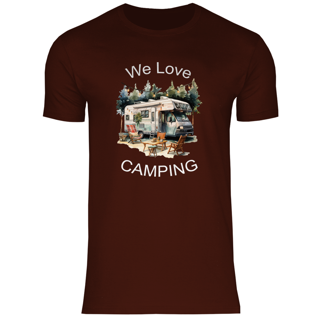 Herren T-Shirt we love camping-01