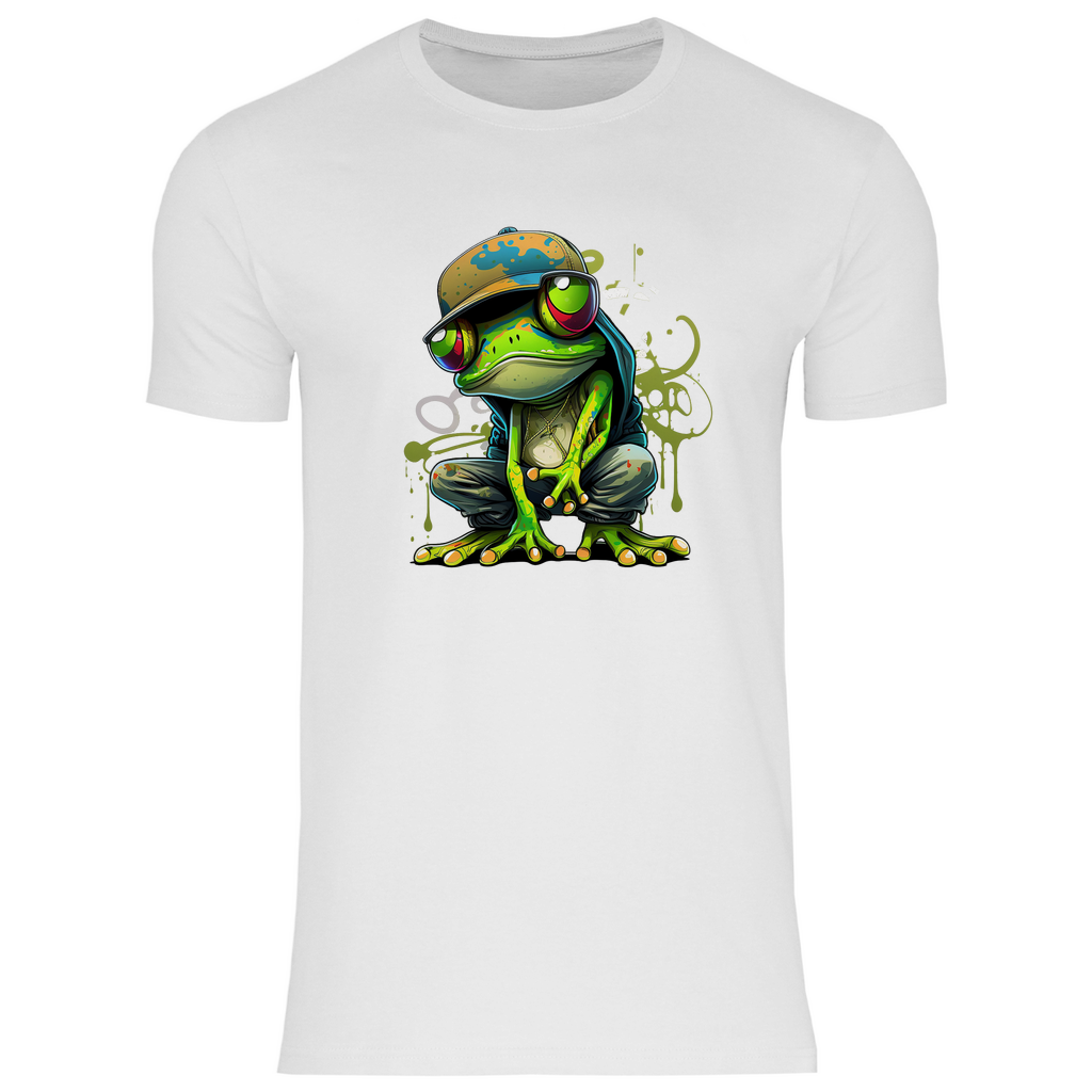 Herren T-Shirt Frosch-2
