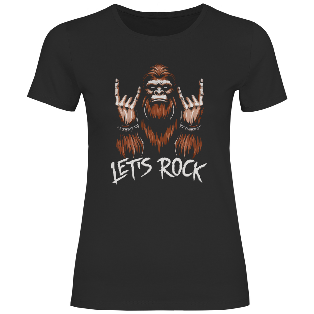 Damen T-Shirt let´s rock