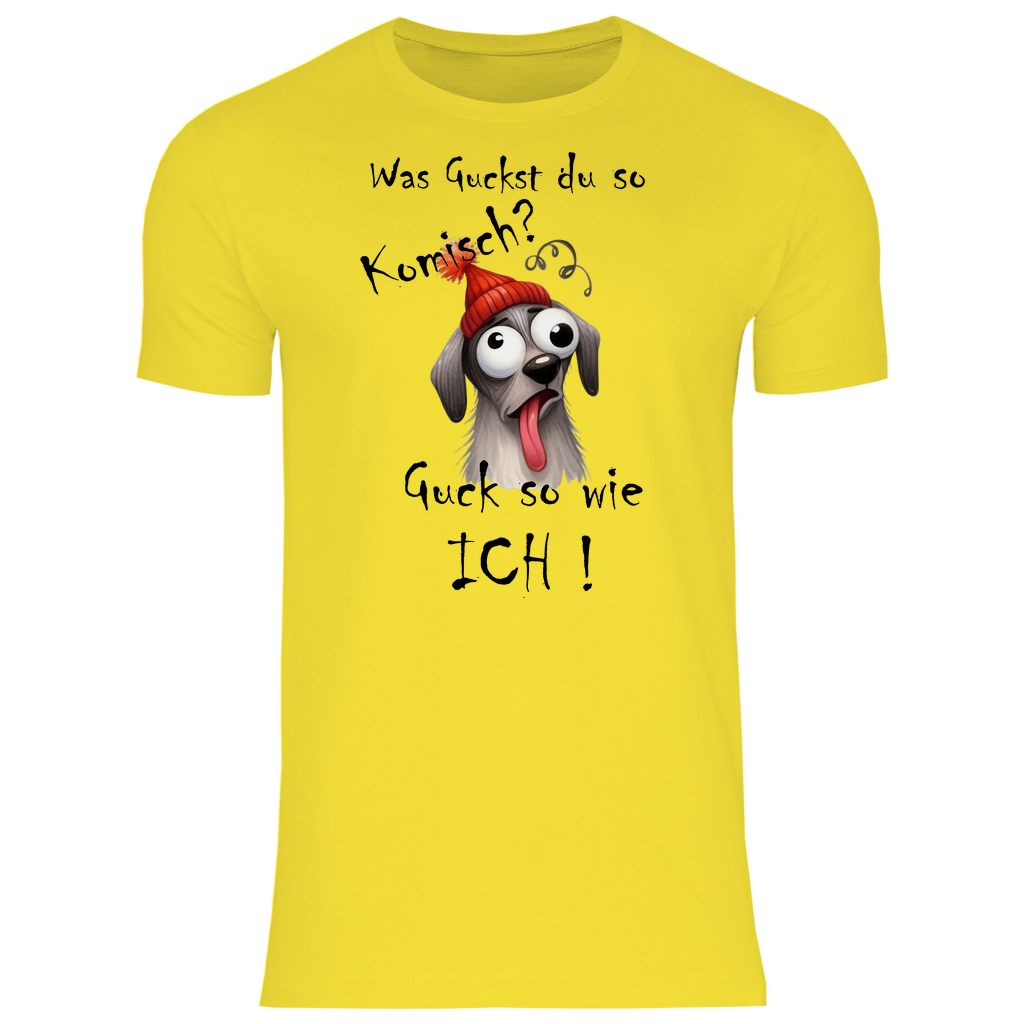 Herren T-Shirt was kuckst du ? 04S