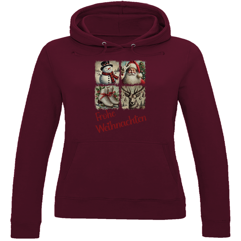 Damen Hoodie weihnachten-10