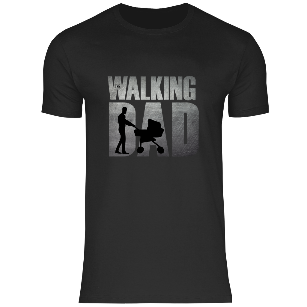 Herren T-Shirt Walking Dad