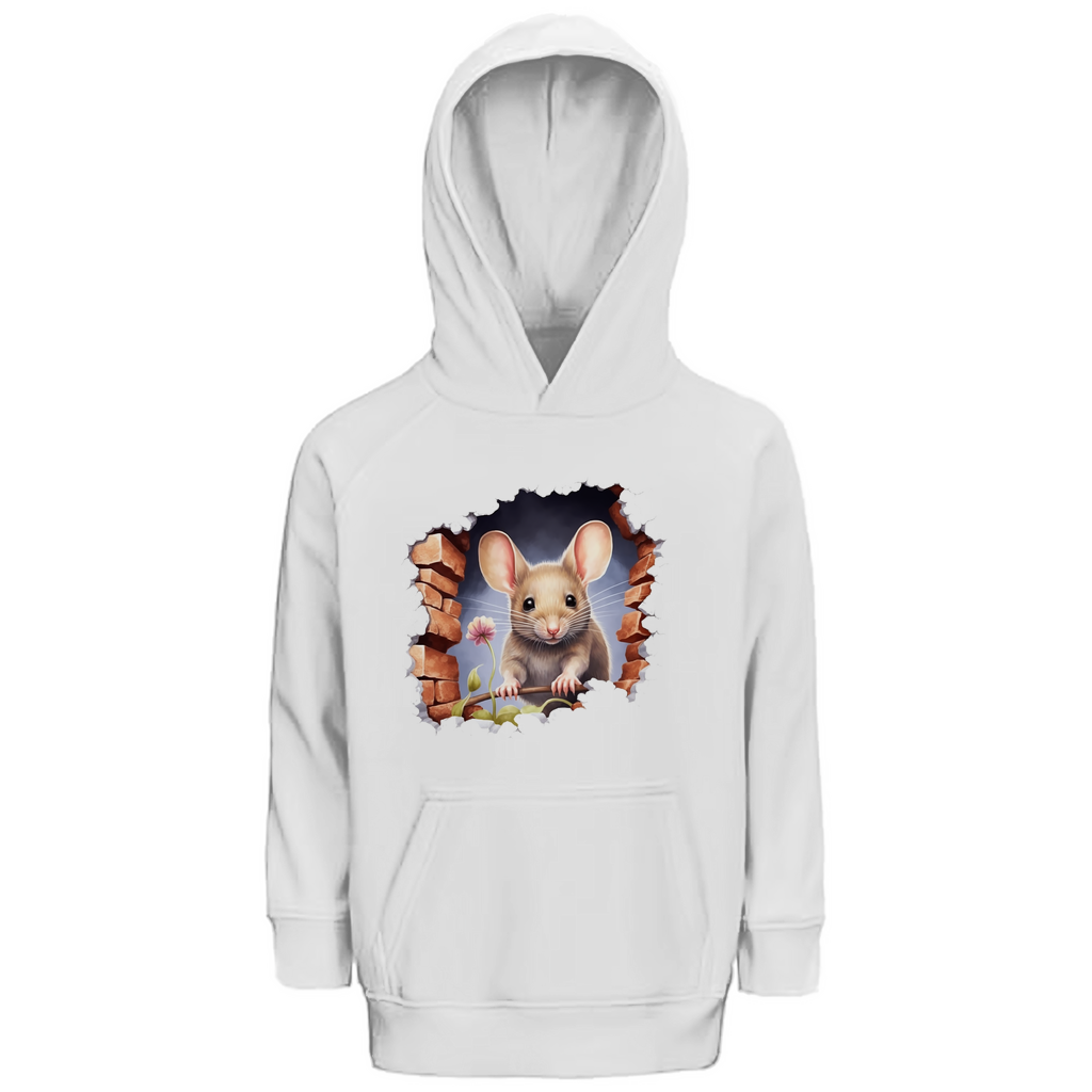 Kinder Premium Bio Hoodie maus-03