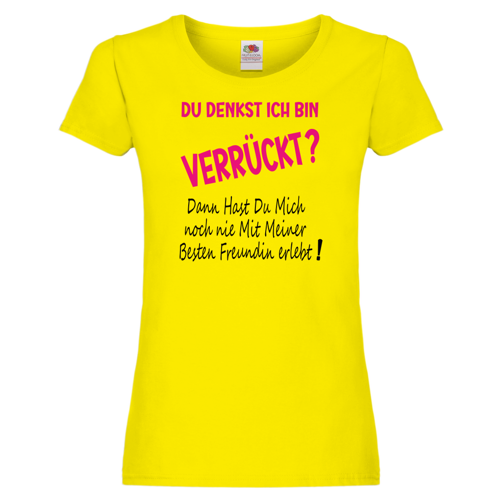 Damen Promo T-Shirt Spruch0007
