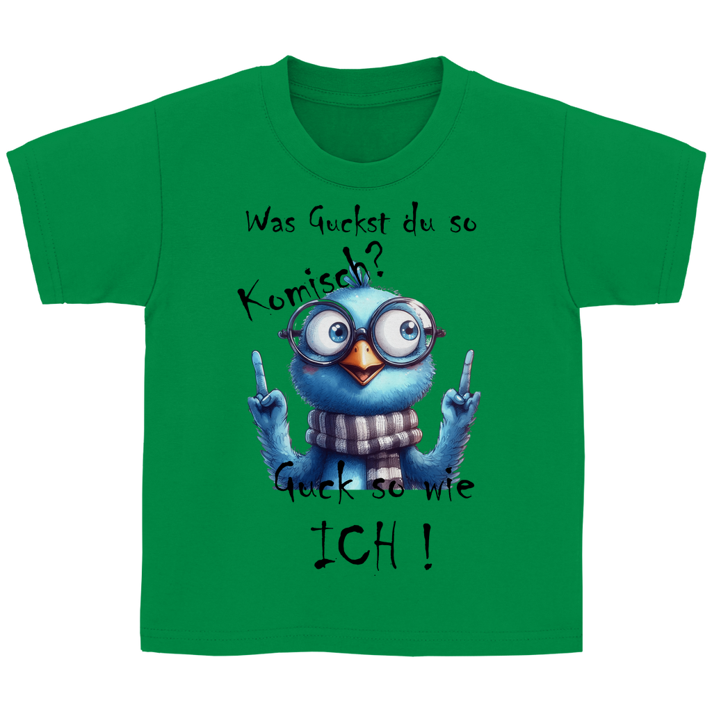 Kinder Basic T-Shirt was kuckst du ? 02S